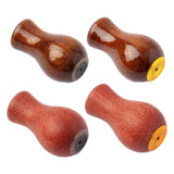 Maxbell Fishing Reel Power Knob Spare Part Repair Wood Portable Modified Rocker Grip polished A