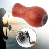 Maxbell Fishing Reel Power Knob Spare Part Repair Wood Portable Modified Rocker Grip matte A