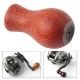 Maxbell Fishing Reel Power Knob Spare Part Repair Wood Portable Modified Rocker Grip matte A