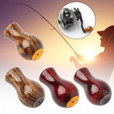 Maxbell Reel Handle Knob Accessory DIY Repair Practical Spare Part Power Handle Knob brown A