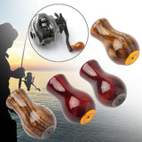 Maxbell Reel Handle Knob Accessory DIY Repair Practical Spare Part Power Handle Knob brown A