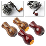 Maxbell Reel Handle Knob Accessory DIY Repair Practical Spare Part Power Handle Knob brown A
