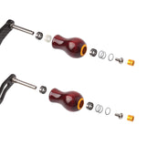 Maxbell Reel Handle Knob Accessory DIY Repair Practical Spare Part Power Handle Knob brown A