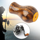 Maxbell Reel Handle Knob Accessory DIY Repair Practical Spare Part Power Handle Knob brown B