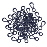 Maxbell 50x Elastic Rope End Hanging Hooks Hanging Clips for Awnings Kitchen Camping 8 Shape Small
