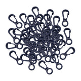 Maxbell 50x Elastic Rope End Hanging Hooks Hanging Clips for Awnings Kitchen Camping 8 Shape Small