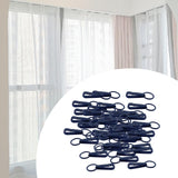 Maxbell 50x Elastic Rope End Hanging Hooks Hanging Clips for Awnings Kitchen Camping O Ring
