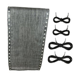 Maxbell Folding Lounge Chair Repair Cloth 160x43cm for Pool Sling Chair Lounge Chair Gray