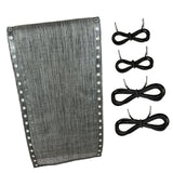 Maxbell Folding Lounge Chair Repair Cloth 160x43cm for Pool Sling Chair Lounge Chair Gray