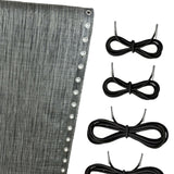 Maxbell Folding Lounge Chair Repair Cloth 160x43cm for Pool Sling Chair Lounge Chair Gray