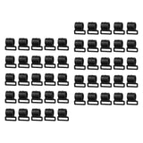 Maxbell 50Pcs Tent Pole Clips Sturdy Tents Hanging Clip for Securing Car Roof Marine 20mm