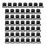 Maxbell 50Pcs Tent Pole Clips Sturdy Tents Hanging Clip for Securing Car Roof Marine 20mm