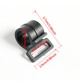 Maxbell 50Pcs Tent Pole Clips Sturdy Tents Hanging Clip for Securing Car Roof Marine 20mm