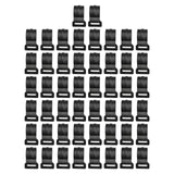 Maxbell 50Pcs Tent Pole Clips Sturdy Tents Hanging Clip for Securing Car Roof Marine 20mm Thickness