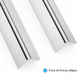 Maxbell Heat Plate Outdoor Sturdy BBQ Gas Grill Accessory Stainless Steel for Picnic