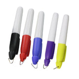 Maxbell 5 Pieces Golf Ball Marker Pens Portable Practical Golf Ball Line Marker Tool