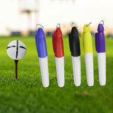 Maxbell 5 Pieces Golf Ball Marker Pens Portable Practical Golf Ball Line Marker Tool