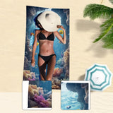 Maxbell Beach Towel Pool Towel Beach Swimming Towel Bath Towel for Dorm Home Camping