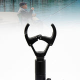 Maxbell Butt Rests Rod Rest Thread M3/8 U Shape Head Rod Grips Rest for Carp