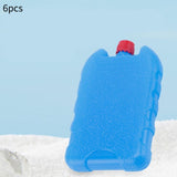 Maxbell 6x Ice Cooler Blocks Reusable Cooling Ice Packs for Outdoors Picnics Camping