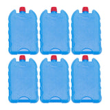 Maxbell 6x Ice Cooler Blocks Reusable Cooling Ice Packs for Outdoors Picnics Camping