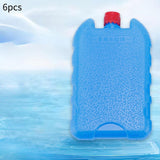 Maxbell 6x Ice Cooler Blocks Reusable Cooling Ice Packs for Outdoors Picnics Camping