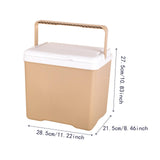 Maxbell Insulated Cooler Box Durability Portable Ice Chest for BBQ Picnic Commercial 10L