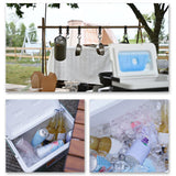 Maxbell Insulated Cooler Box Fridge Car Refrigerator for Fishing Sport Drink Outdoor 6L