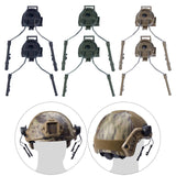 Maxbell Helmet Rail Adapter Hearing Protection for Hunting Outdoor Activities Adults Black