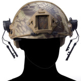 Maxbell Helmet Rail Adapter Hearing Protection for Hunting Outdoor Activities Adults Black