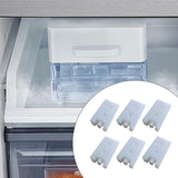 Maxbell 6 Pieces Ice Cooler Blocks Portable Ice Brick Packs for Family Picnic Hiking White