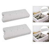 Maxbell Ice Block that Simply Stays Frozen for Longer Ice Pack for Beach Home Picnic 1000g 28cmx12cmx3cm