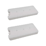 Maxbell Ice Block that Simply Stays Frozen for Longer Ice Pack for Beach Home Picnic 1000g 28cmx12cmx3cm