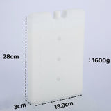 Maxbell Ice Block that Simply Stays Frozen for Longer Ice Pack for Beach Home Picnic 1600g28cmx18.8cmx3cm