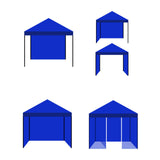 Maxbell Cover Sidewall Waterproof Rain Tarp Clear Sidewalls for Party Patio Outdoor