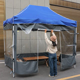 Maxbell Cover Sidewall Waterproof Rain Tarp Clear Sidewalls for Party Patio Outdoor