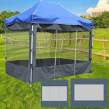 Maxbell Cover Sidewall Waterproof Rain Tarp Clear Sidewalls for Party Patio Outdoor