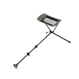 Maxbell Folding Camping Chair Foot Rest Accessory Aluminum Alloy Retractable 45-74cm Green