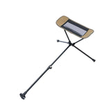 Maxbell Folding Camping Chair Foot Rest Accessory Aluminum Alloy Retractable 45-74cm Khaki