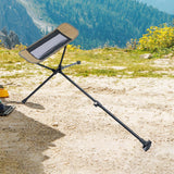 Maxbell Folding Camping Chair Foot Rest Accessory Aluminum Alloy Retractable 45-74cm Khaki