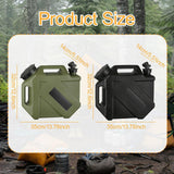 Maxbell Camping Water Container Versatile 10L Water Jug for Picnic Outdoor Emergency Green