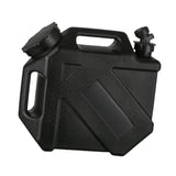 Maxbell Camping Water Container Versatile 10L Water Jug for Picnic Outdoor Emergency Black