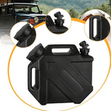 Maxbell Camping Water Container Versatile 10L Water Jug for Picnic Outdoor Emergency Black