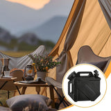 Maxbell Camping Water Container Versatile 10L Water Jug for Picnic Outdoor Emergency Black