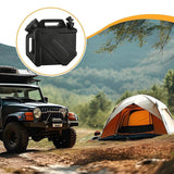 Maxbell Camping Water Container Versatile 10L Water Jug for Picnic Outdoor Emergency Black