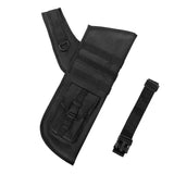 Maxbell 4 Tube Quiver Holder Waist Belt Organizer for Enthusiasts Men Women Practice Black