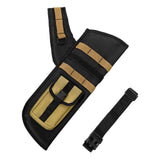 Maxbell 4 Tube Quiver Holder Waist Belt Organizer for Enthusiasts Men Women Practice Khaki