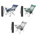 Maxbell Folding Camping Chair Compact Foldable Chair for Lawn Barbqeu Outdoor Sports Blue