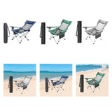 Maxbell Folding Camping Chair Compact Foldable Chair for Lawn Barbqeu Outdoor Sports Blue