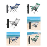 Maxbell Folding Camping Chair Compact Foldable Chair for Lawn Barbqeu Outdoor Sports Blue